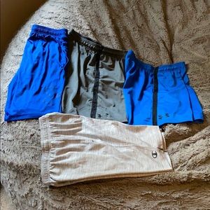 Lot (5) Men’s shorts. Under Armour/Nike/Champion!
